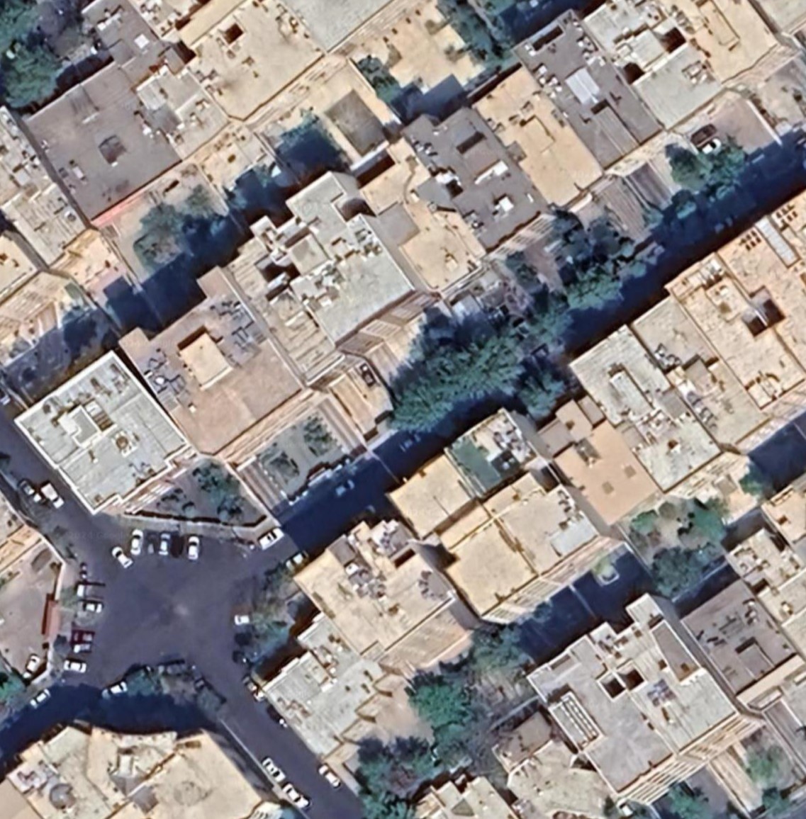 نقشه برداری شهر ورامین