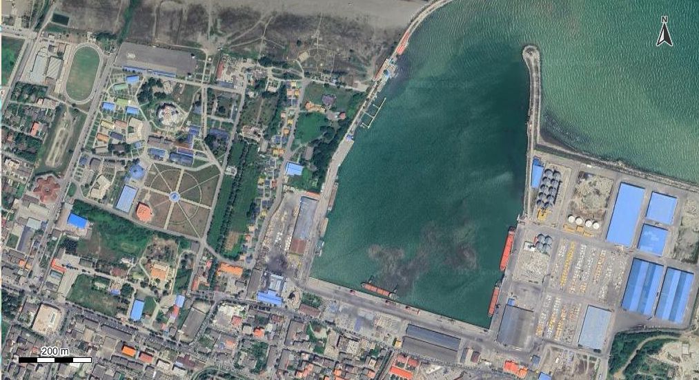 تصویر ارتوفتو شهر نوشهر و عکس هوایی با پهپاد با مقیاس 1:500 شهر نوشهر