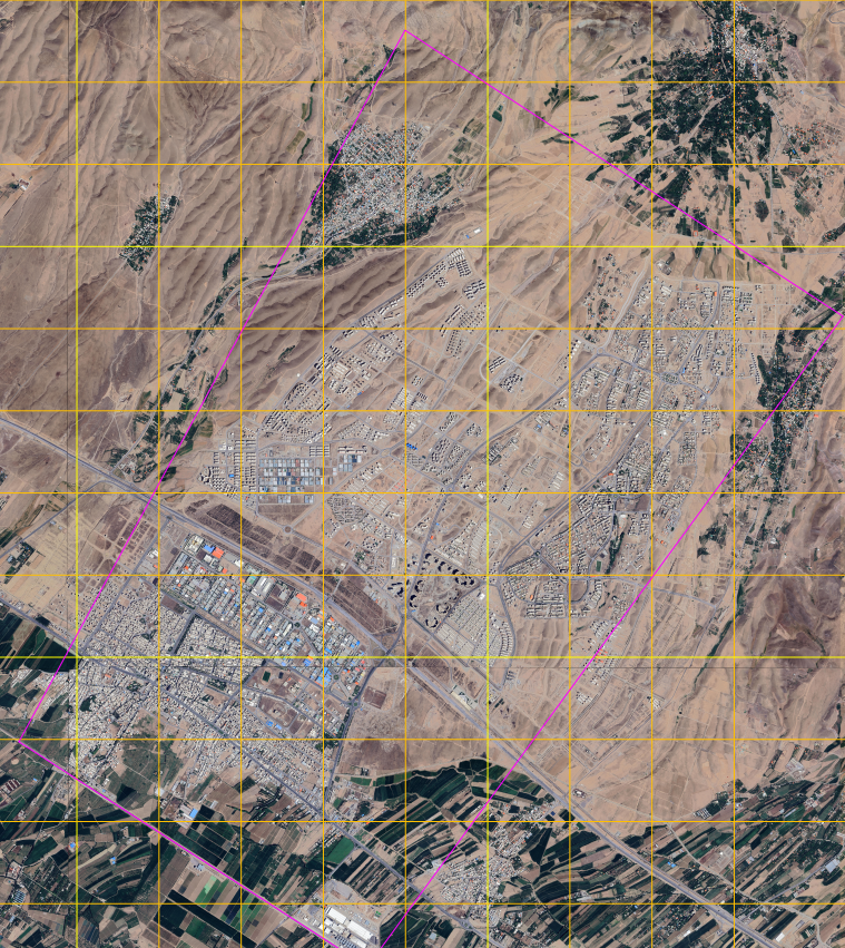 نقشه چاپی هشتگرد