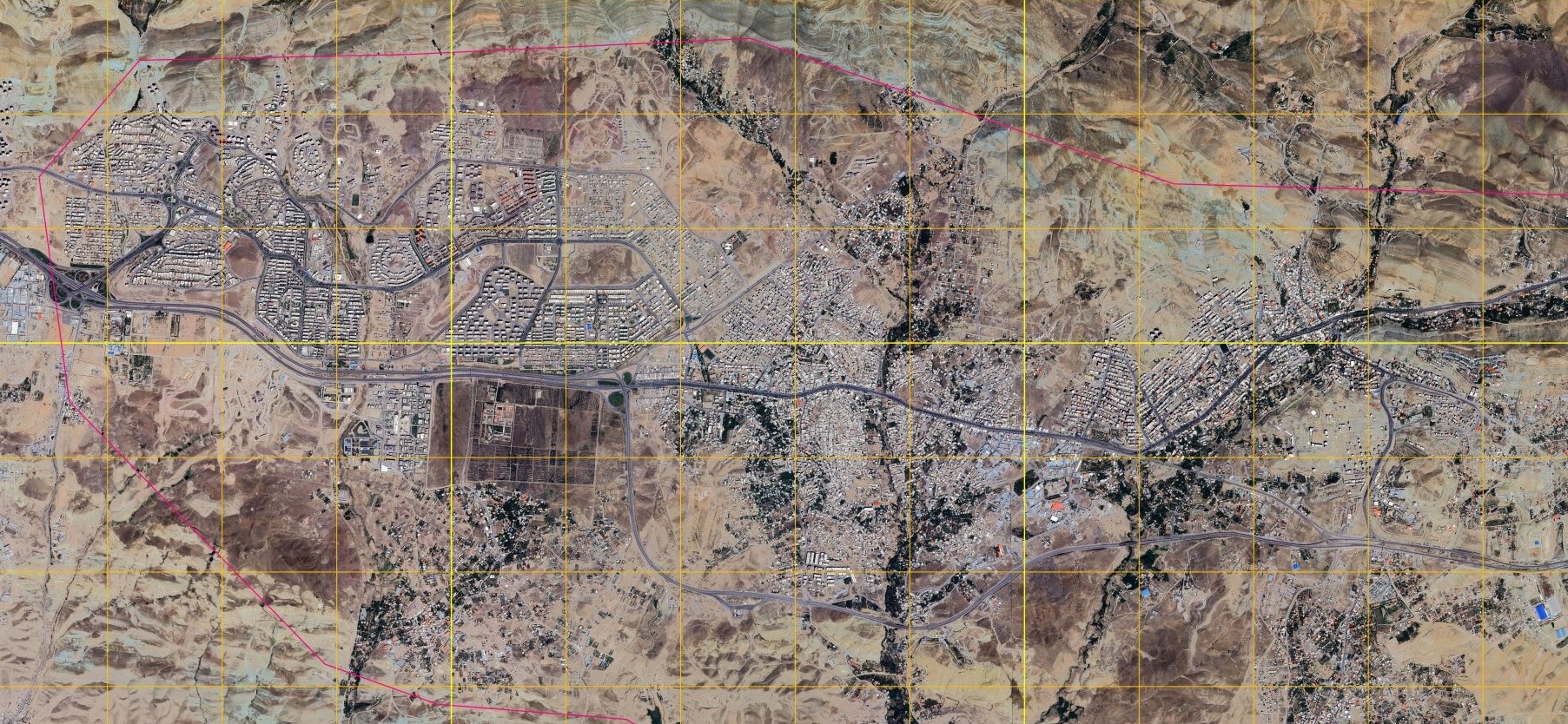 نقشه چاپی بومهن